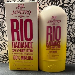 Sol de Janeiro Rio Radiance SPF 50 Body lotion sunscreen